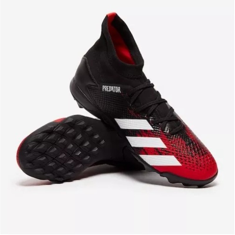 Botas de Fútbol Adidas Predator 20.3 TF Negro&Rojo (#38~#45)