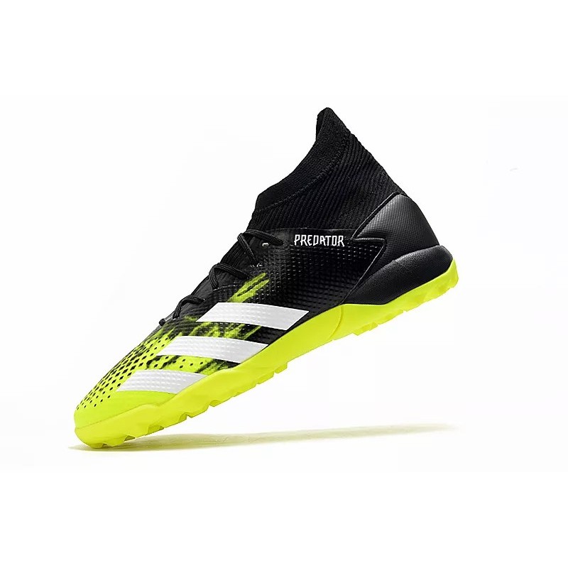 Botas de Fútbol Adidas Predator 20.3 TF Hombre Negro&Amarillo (#38~#45)