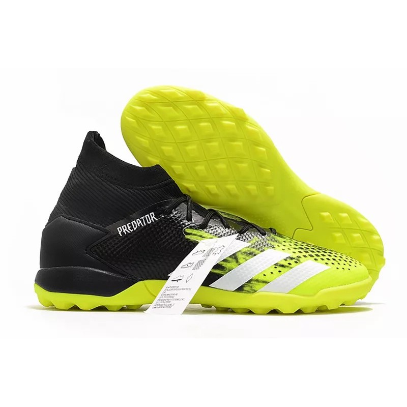 Botas de Fútbol Adidas Predator 20.3 TF Hombre Negro&Amarillo (#38~#45)