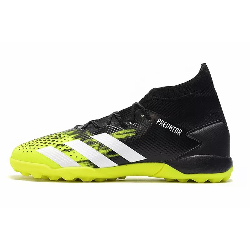 Botas de Fútbol Adidas Predator 20.3 TF Hombre Negro&Amarillo (#38~#45)