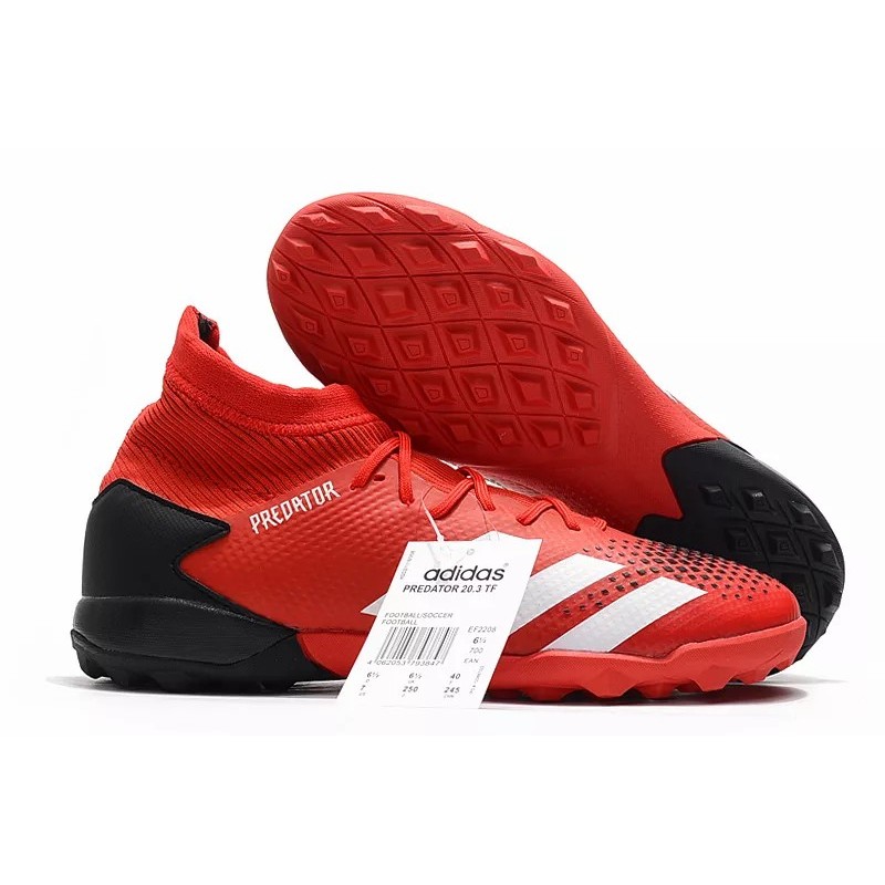 Botas de Fútbol Adidas Predator 20.3 TF Hombre Rojo (#38~#45)