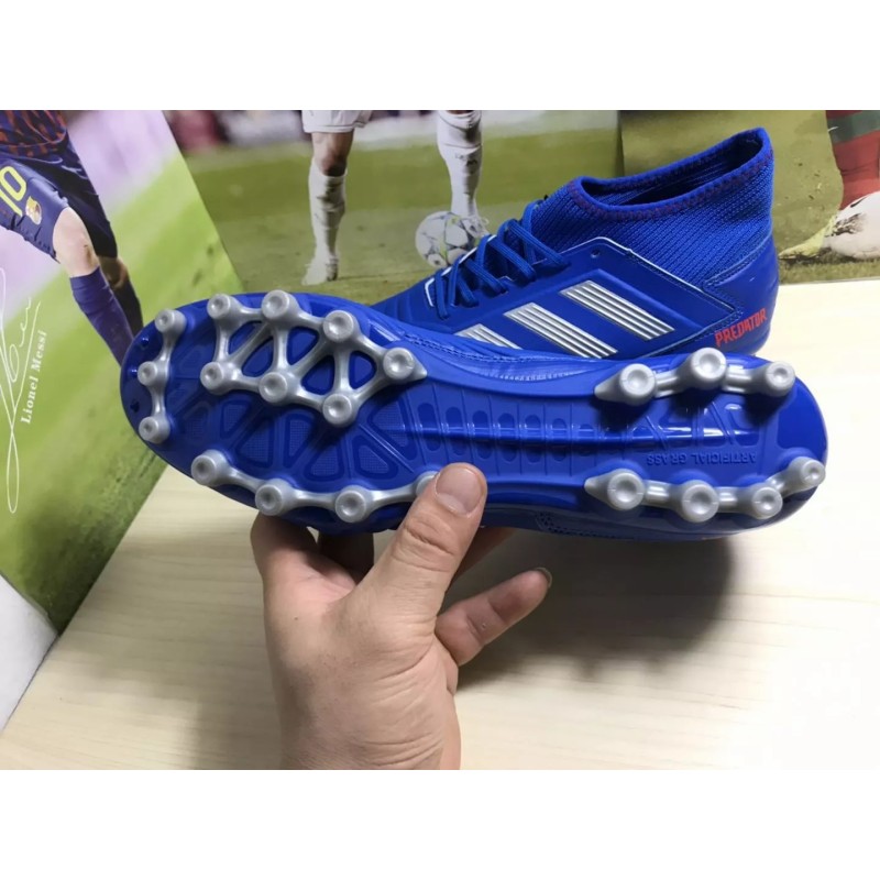 Botas de Fútbol Adidas Predator 19.3 AG Unisex Amarillo  /  Blanco  /  Azul  /  Negro  /  Rojo  /  Blanco  /  Rosado (#36~#45)