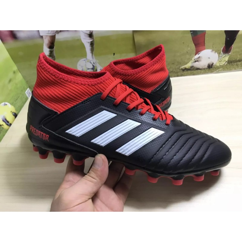 Botas de Fútbol Adidas Predator 19.3 AG Unisex Amarillo  /  Blanco  /  Azul  /  Negro  /  Rojo  /  Blanco  /  Rosado (#36~#45)
