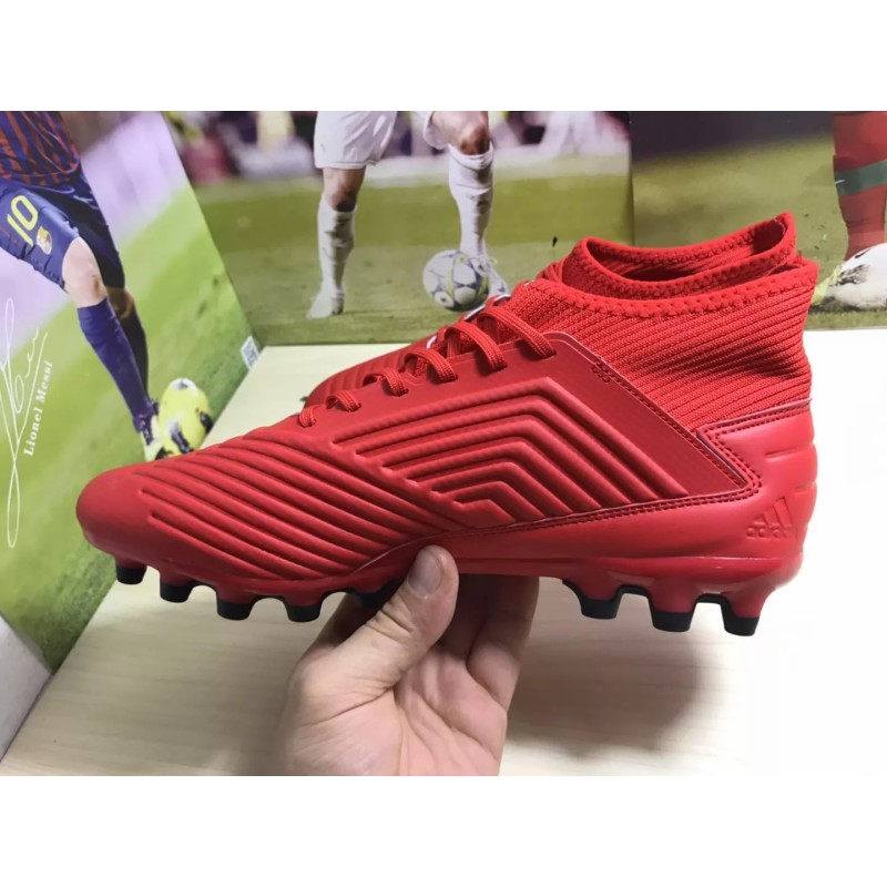 Botas de Fútbol Adidas Predator 19.3 AG Unisex Amarillo  /  Blanco  /  Azul  /  Negro  /  Rojo  /  Blanco  /  Rosado (#36~#45)