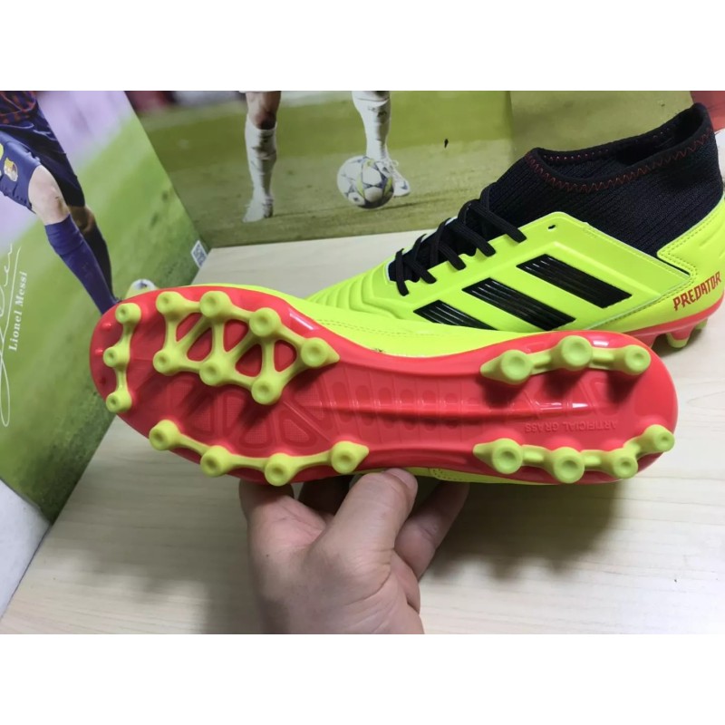Botas de Fútbol Adidas Predator 19.3 AG Unisex Amarillo  /  Blanco  /  Azul  /  Negro  /  Rojo  /  Blanco  /  Rosado (#36~#45)