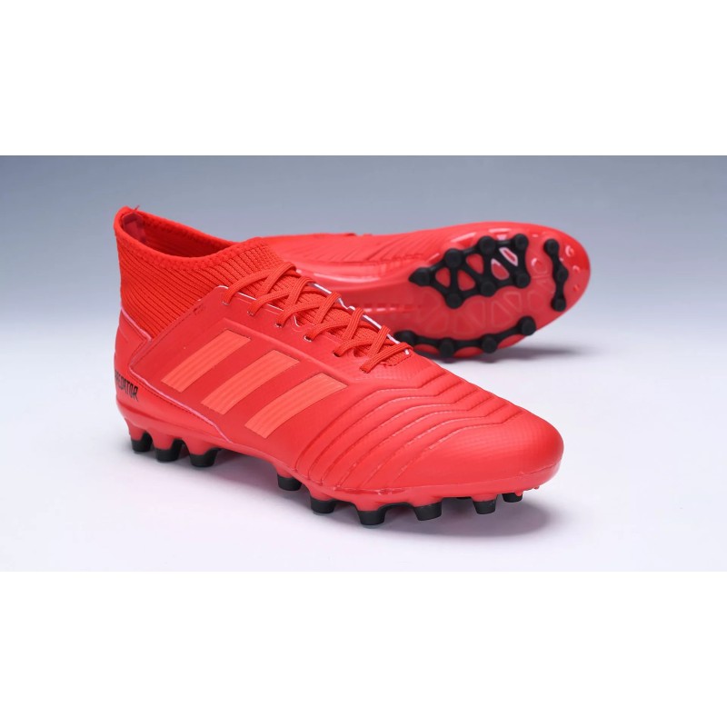 Botas de Fútbol Adidas Predator 19.3 AG Unisex Amarillo  /  Blanco  /  Azul  /  Negro  /  Rojo  /  Blanco  /  Rosado (#36~#45)