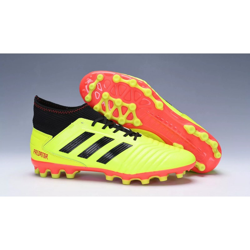 Botas de Fútbol Adidas Predator 19.3 AG Unisex Amarillo  /  Blanco  /  Azul  /  Negro  /  Rojo  /  Blanco  /  Rosado (#36~#45)