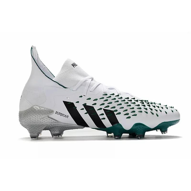 Botas de Fútbol Adidas Predator Freak.1 FG Hombre Blanco&Verde (#39~#45)