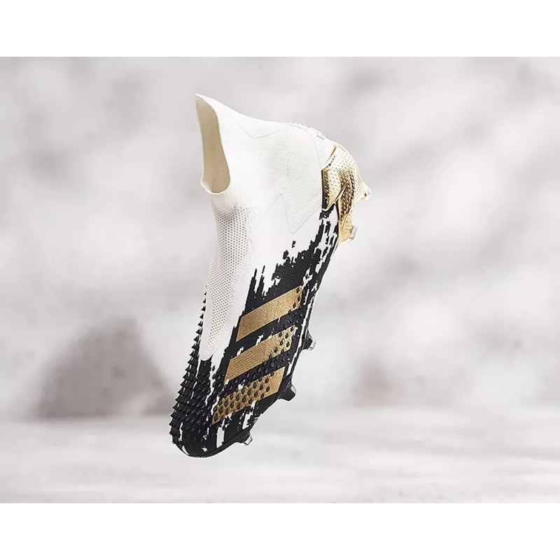 Botas de Fútbol Adidas Predator Mutator 20 FG Unisex Blanco&Negro&Dorado (#35~#45)