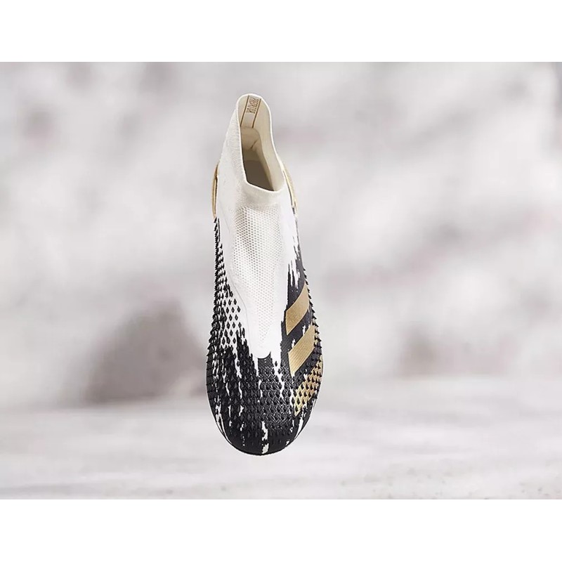 Botas de Fútbol Adidas Predator Mutator 20 FG Unisex Blanco&Negro&Dorado (#35~#45)