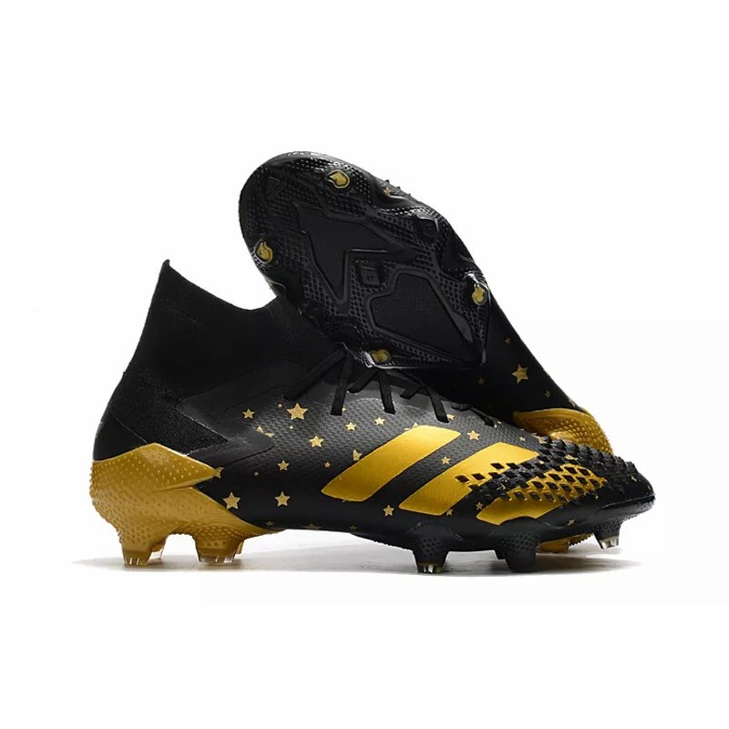 Botas de Fútbol Adidas Predator Mutator 20.1 FG Hombre Negro&Dorado (#38~#45)