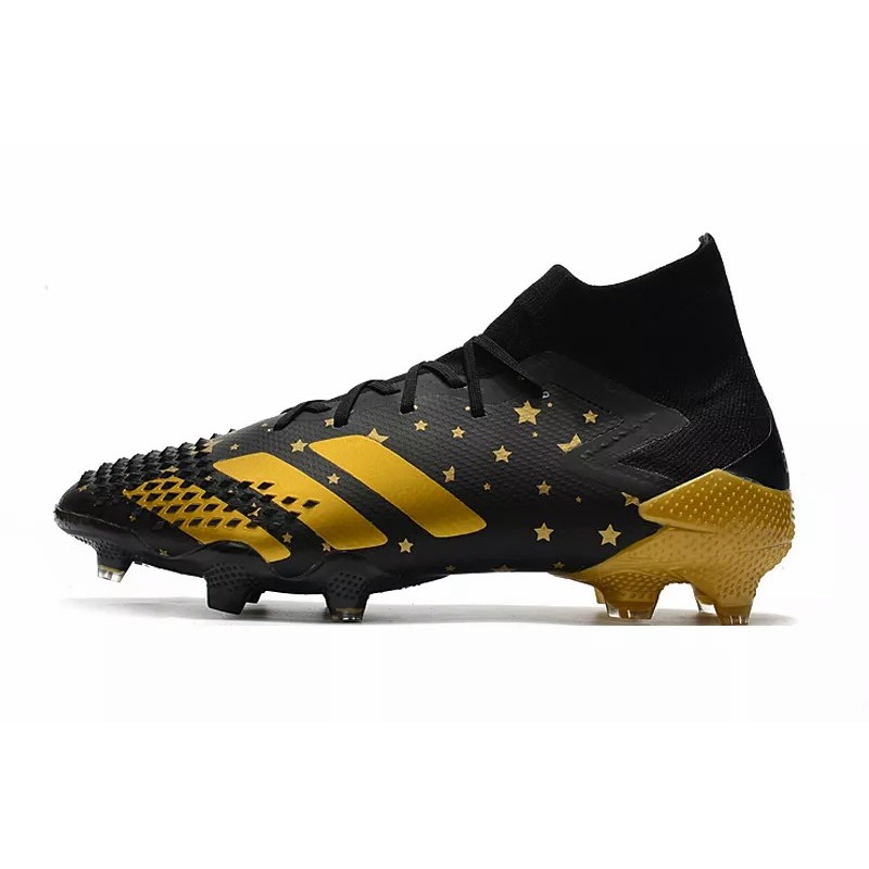Botas de Fútbol Adidas Predator Mutator 20.1 FG Hombre Negro&Dorado (#38~#45)