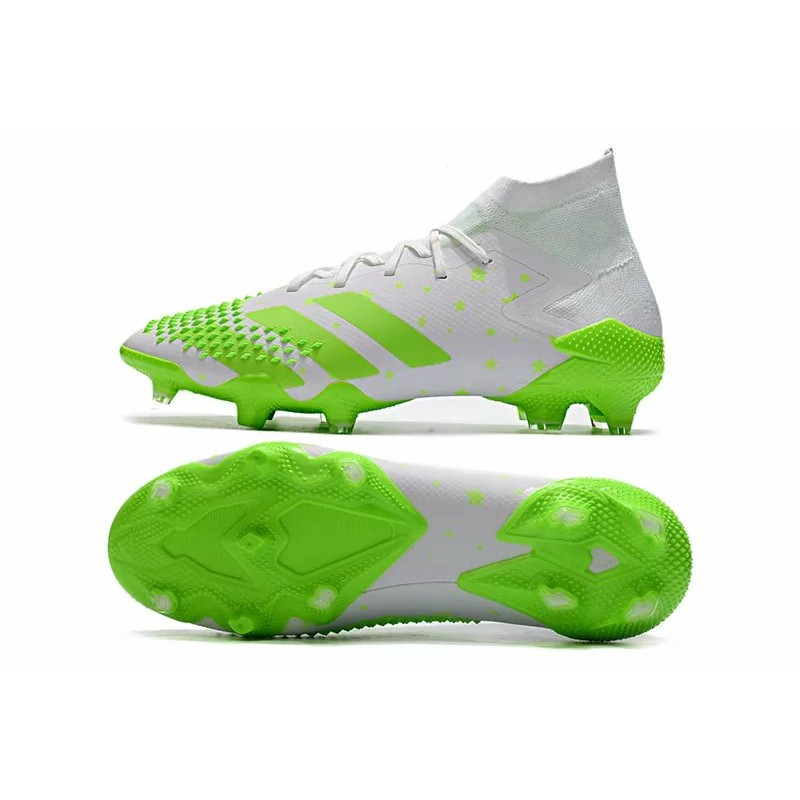 Botas de Fútbol Adidas Predator Mutator 20.1 FG Hombre Blanco&Verde (#39~#45)