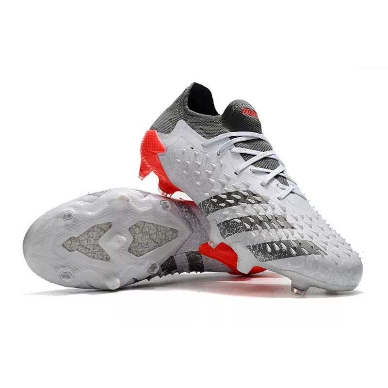 Botas de Fútbol Adidas Predator Freak.1 Bajo FG Hombre Blanco (#39~#45)