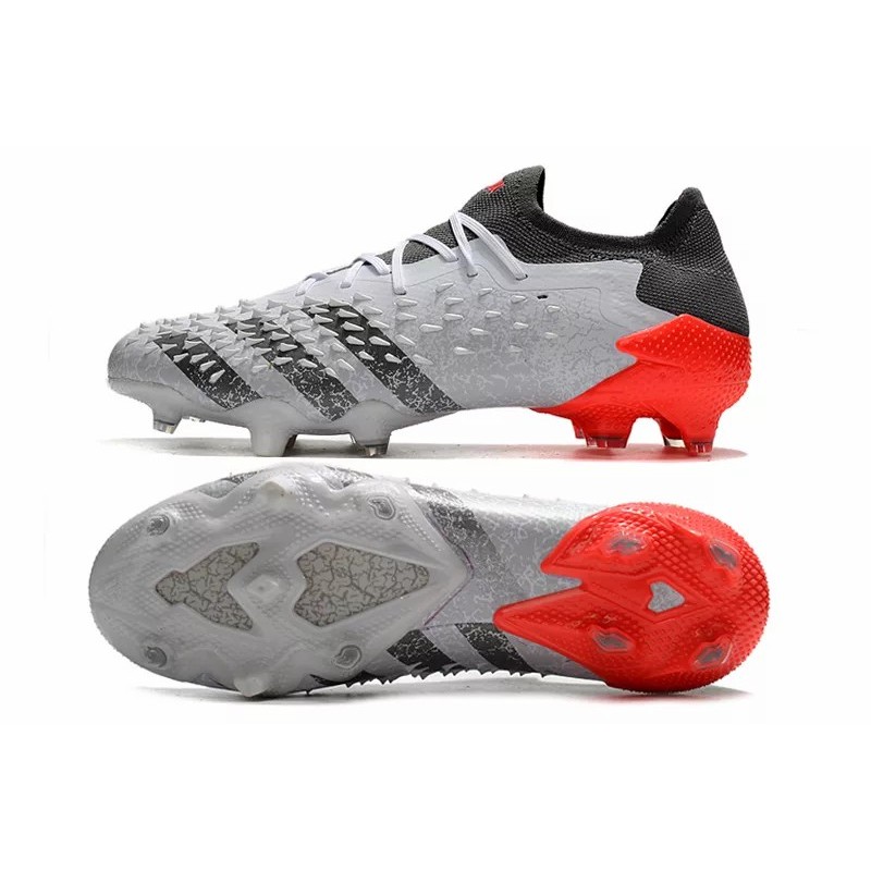 Botas de Fútbol Adidas Predator Freak.1 Bajo FG Hombre Blanco (#39~#45)