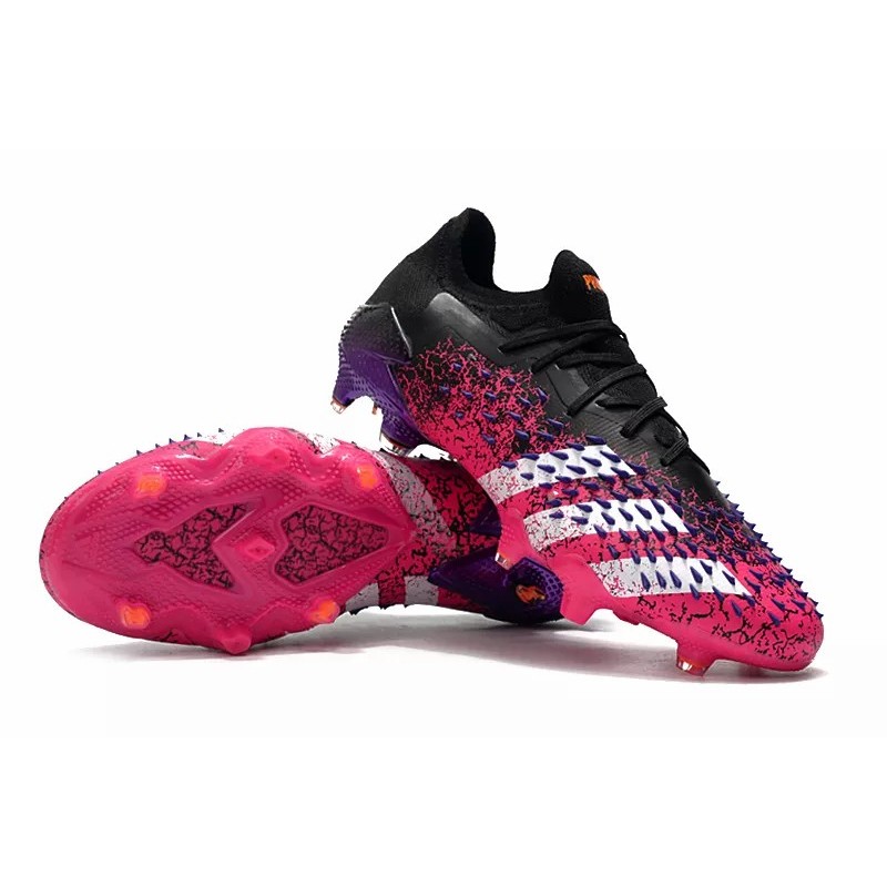 Botas de Fútbol Adidas Predator Freak .1 Bajo FG Rosa&Negro (#38~#45)