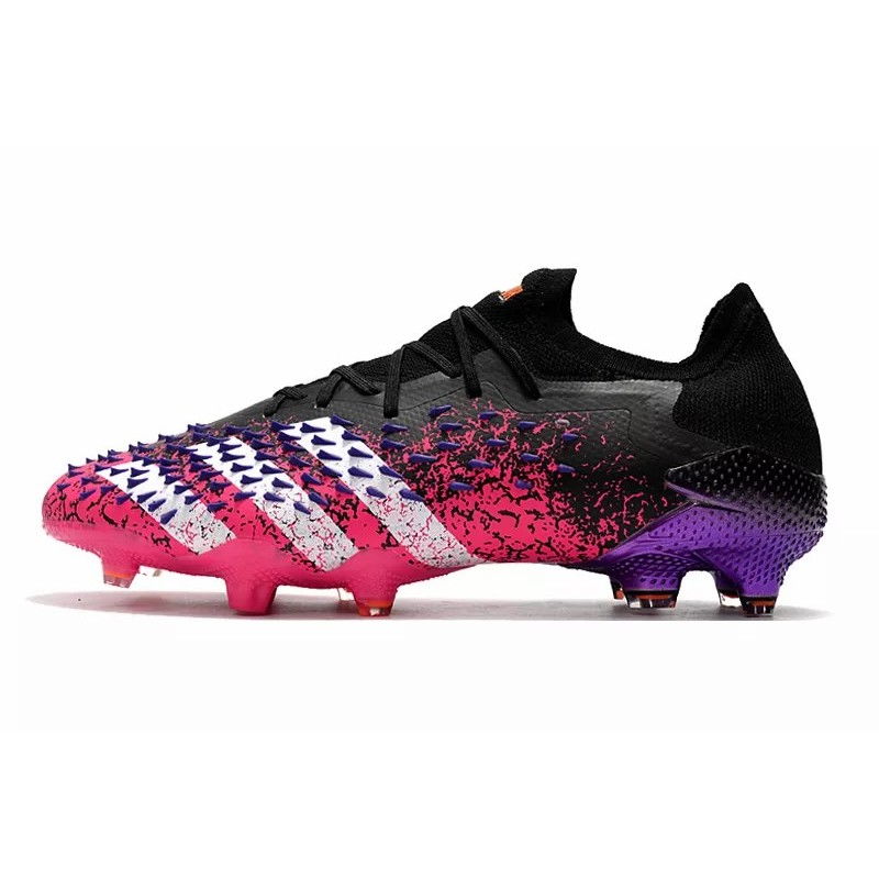 Botas de Fútbol Adidas Predator Freak .1 Bajo FG Rosa&Negro (#38~#45)
