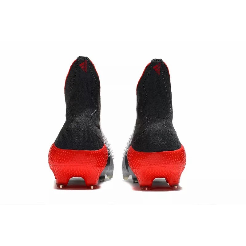 Botas de Fútbol Adidas Predator Freak FG Unisex Blanco&Gris (#36~#45)