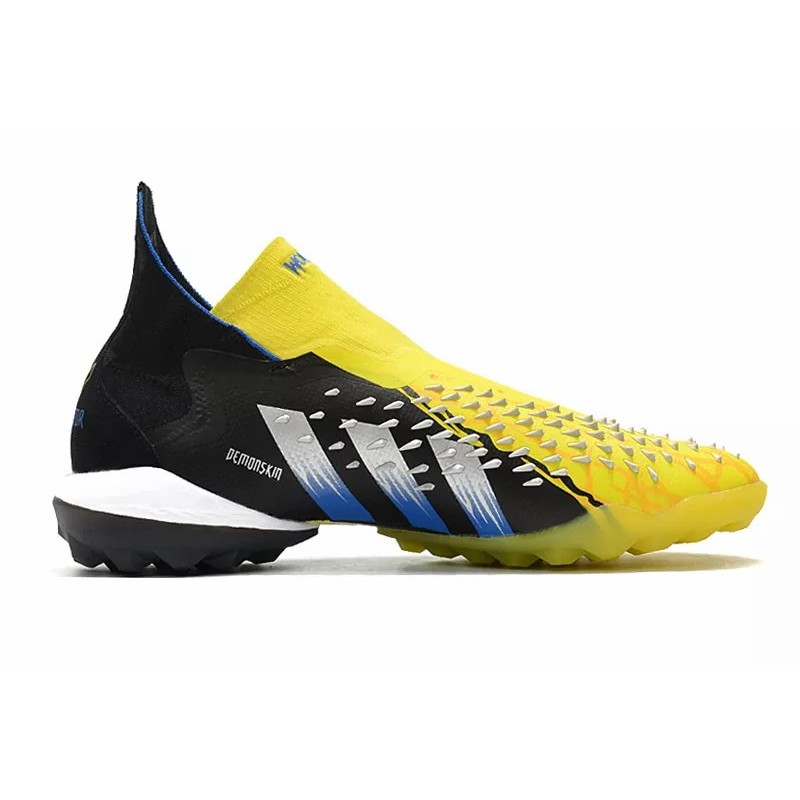Botas de Fútbol Adidas Predator Freak TF X-Man sin Cordones Hombre Amarillo (#39~#45)