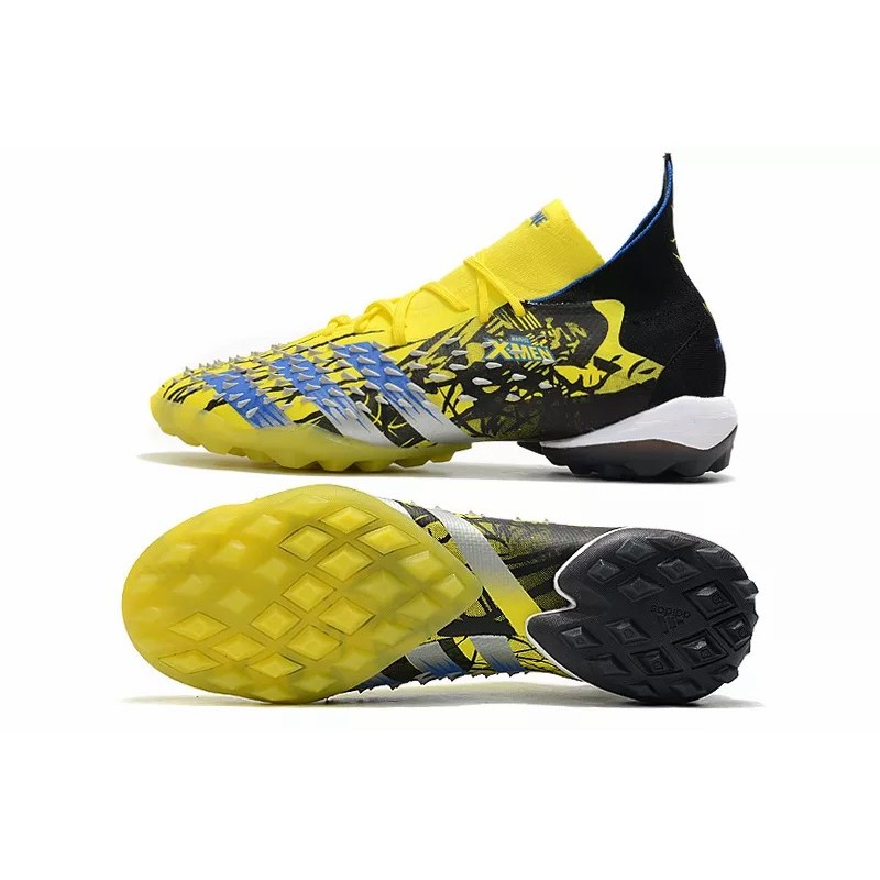 Botas de Fútbol Adidas Predator Freak TF X-Man Hombre Amarillo (#39~#45)