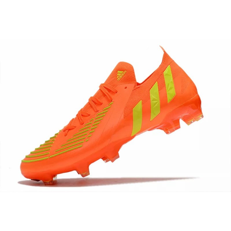 Botas de Fútbol Adidas Predator Edge Geometric.1 FG Unisex Naranja&Amarillo (#36~#45)