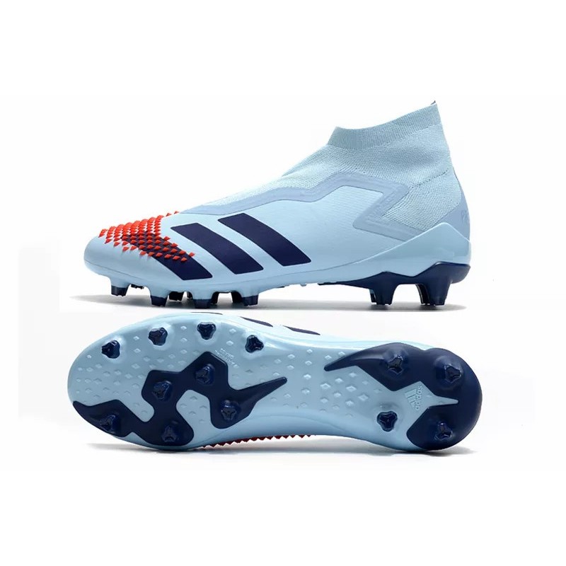 Botas de Fútbol Adidas Predator Mutator 20.1 AG Hombre Azul Claro (#39~#45)