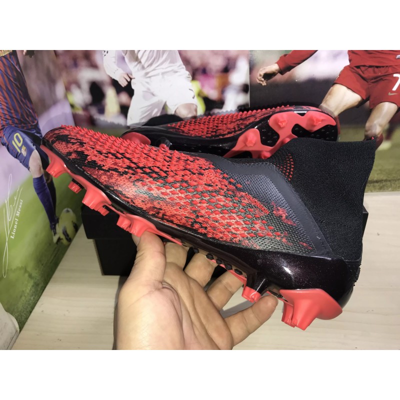 Botas de Fútbol Adidas Predator Mutator 20 AG Hombre Negro (#38~#45)