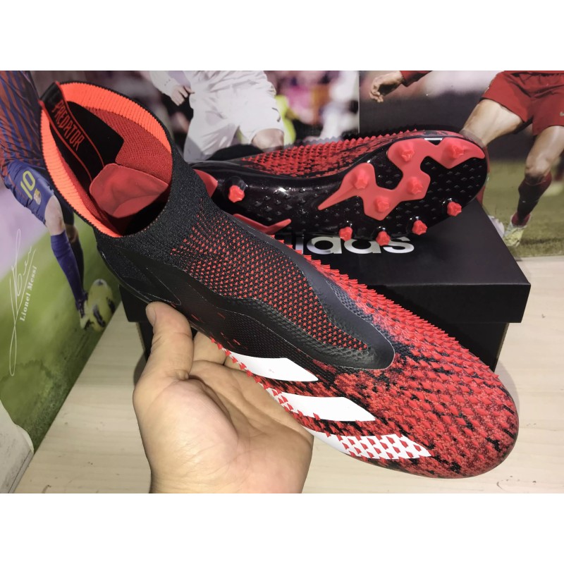 Botas de Fútbol Adidas Predator Mutator 20 AG Hombre Negro (#38~#45)