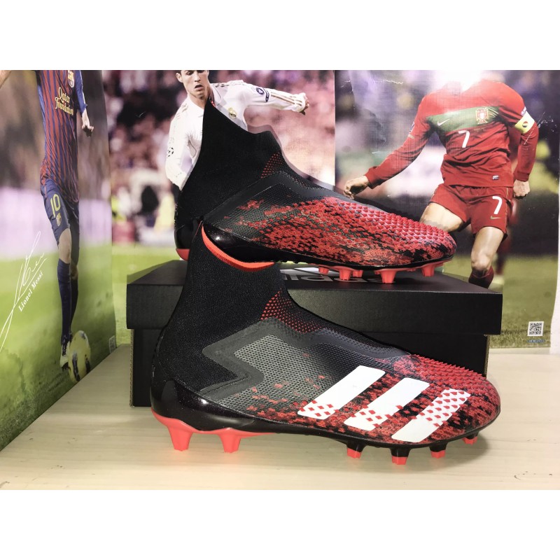 Botas de Fútbol Adidas Predator Mutator 20 AG Hombre Negro (#38~#45)