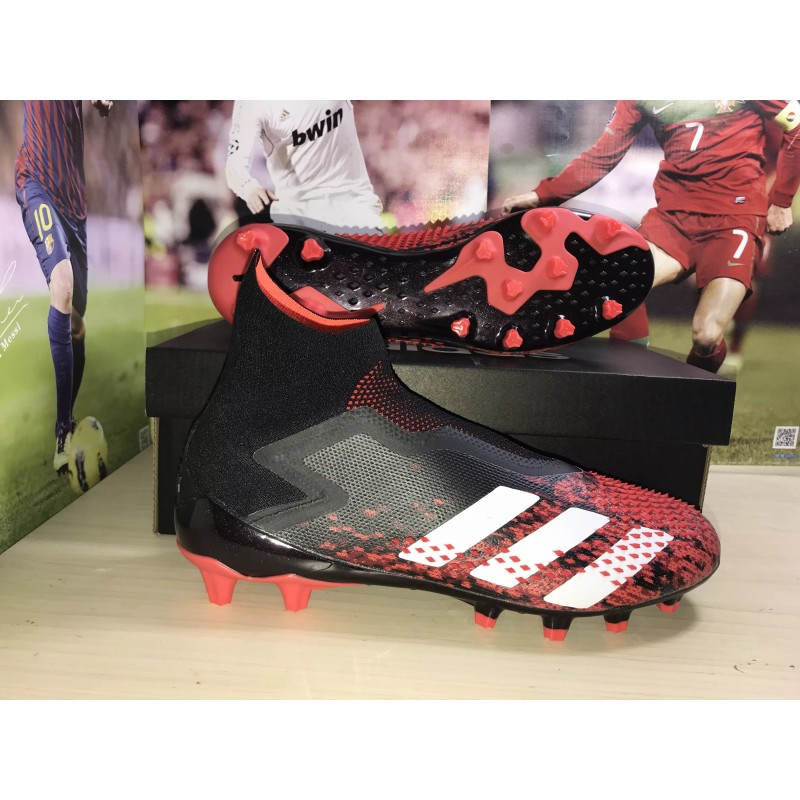 Botas de Fútbol Adidas Predator Mutator 20 AG Hombre Negro (#38~#45)