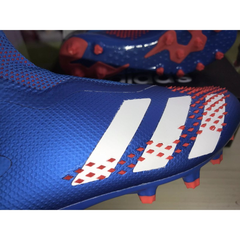 Botas de Fútbol Adidas Predator Mutator 20 AG Hombre Azul / Blanco / Negro (#38~#45)