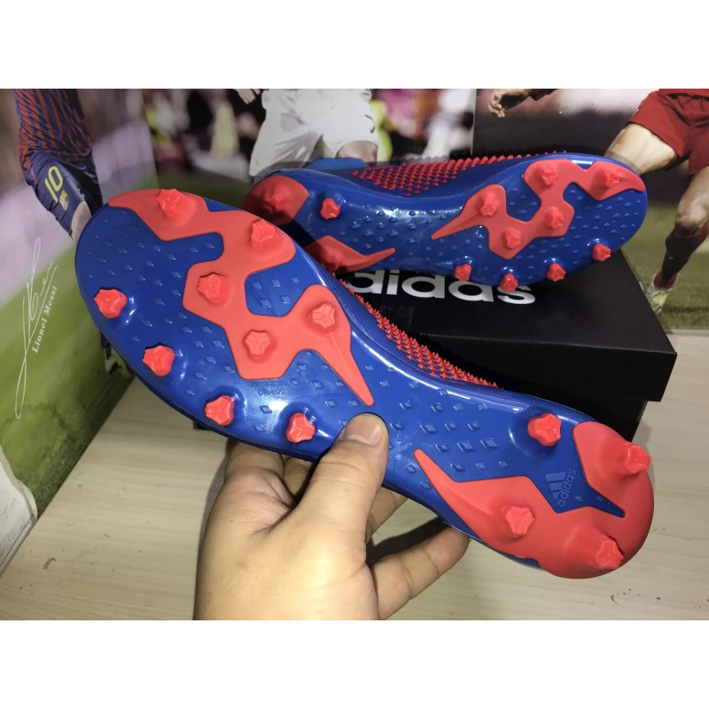 Botas de Fútbol Adidas Predator Mutator 20 AG Hombre Azul / Blanco / Negro (#38~#45)