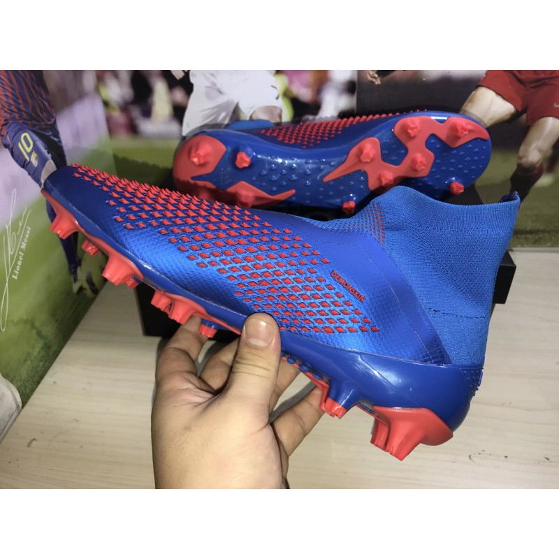 Botas de Fútbol Adidas Predator Mutator 20 AG Hombre Azul / Blanco / Negro (#38~#45)