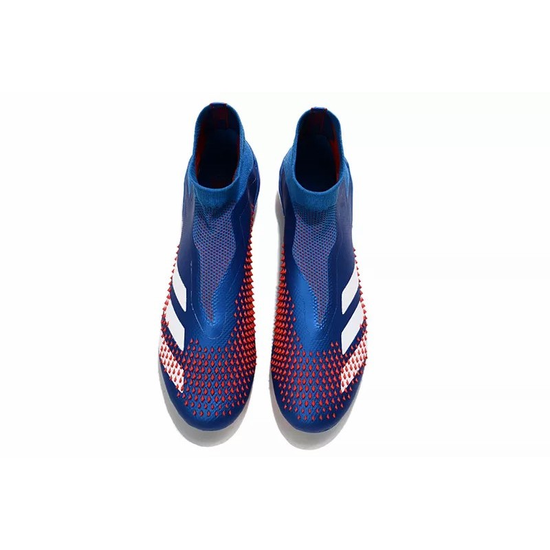 Botas de Fútbol Adidas Predator Mutator 20 AG Hombre Azul / Blanco / Negro (#38~#45)