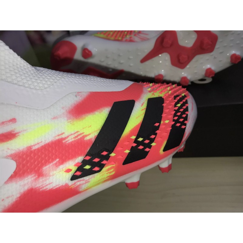 Botas de Fútbol Adidas Predator Mutator 20 AG Hombre Blanco / Negro / Azul (#38~#45)