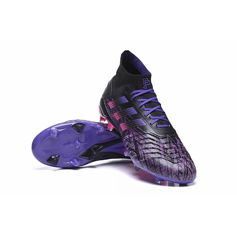 Botas de Fútbol Adidas Predator 19.1 FG Hombre Púrpura (#39~#45)
