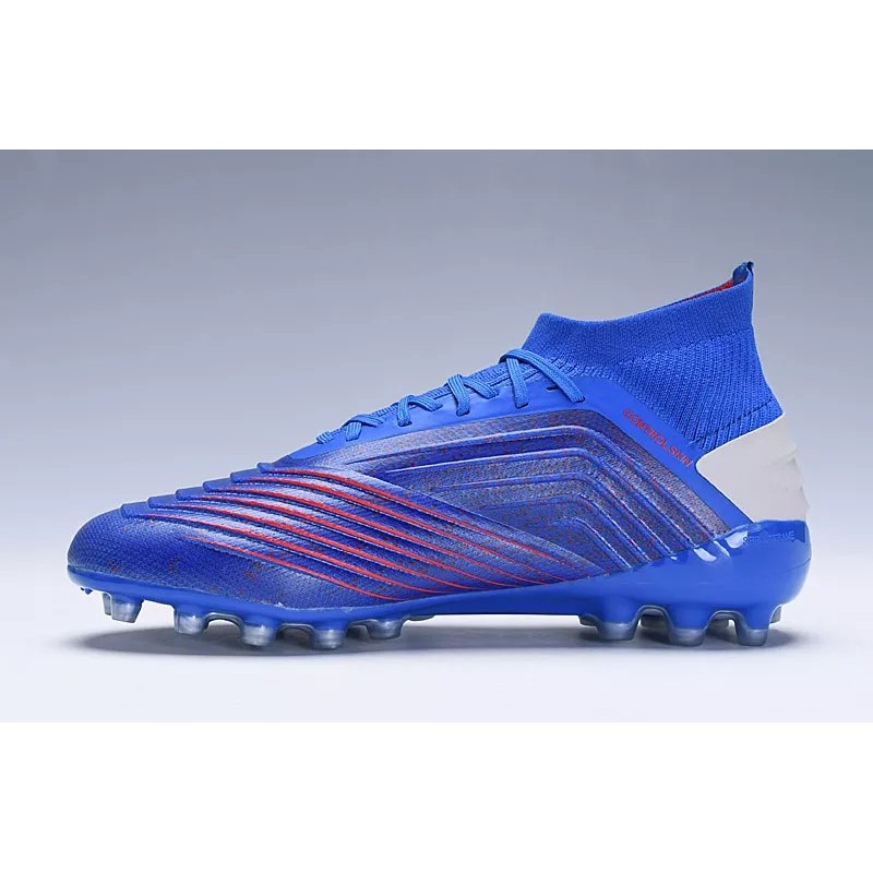 Botas de Fútbol Adidas Predator 19.1 AG Hombre Azul (#39~#45)