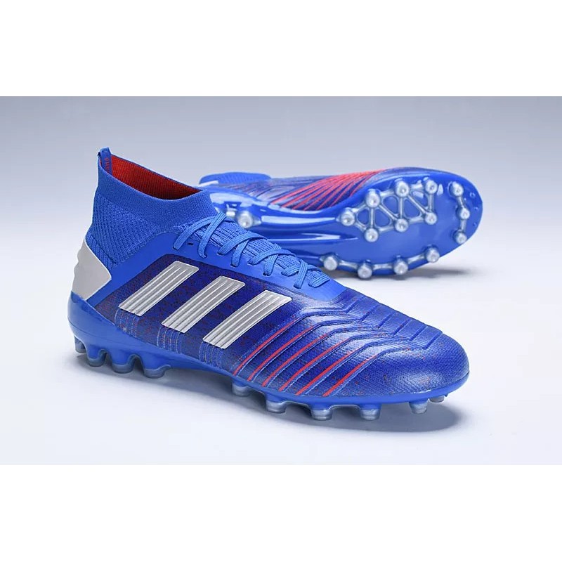 Botas de Fútbol Adidas Predator 19.1 AG Hombre Azul (#39~#45)