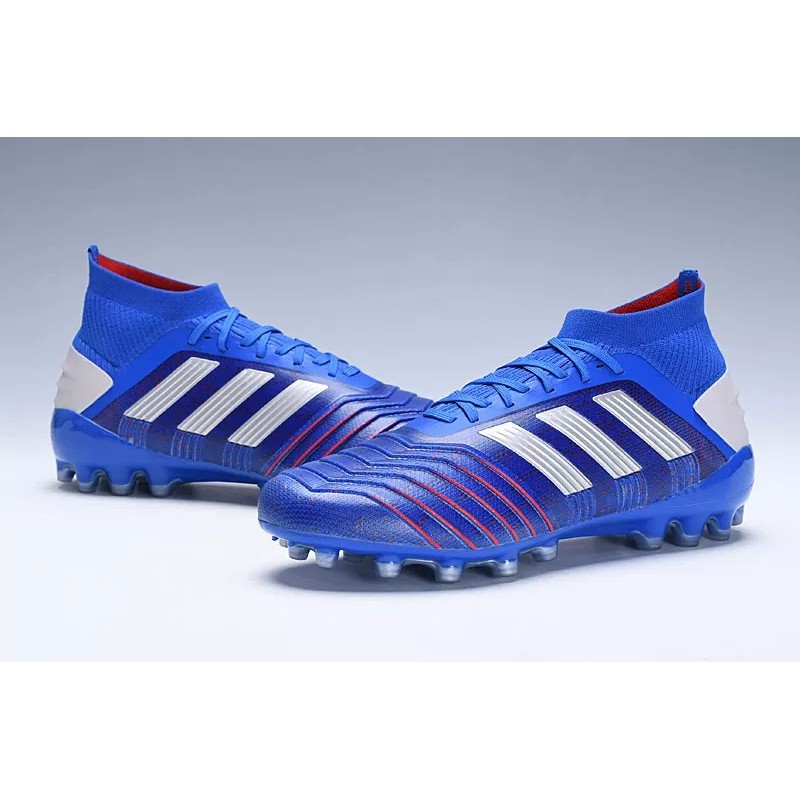 Botas de Fútbol Adidas Predator 19.1 AG Hombre Azul (#39~#45)