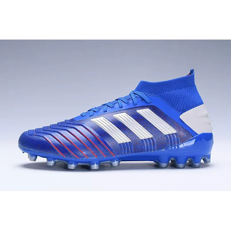 Botas de Fútbol Adidas Predator 19.1 AG Hombre Azul (#39~#45)