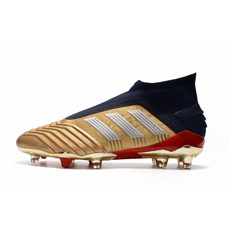 Botas de Fútbol Adidas Predator 19 FG Hombre Dorado (#39~#45)