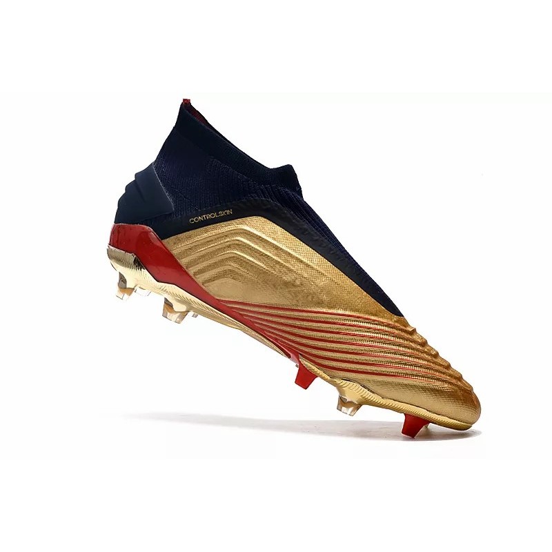 Botas de Fútbol Adidas Predator 19 FG Hombre Dorado (#39~#45)