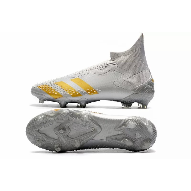 Botas de Fútbol Adidas Predator Mutator 20 FG Hombre Gris&Amarillo (#39~#45)