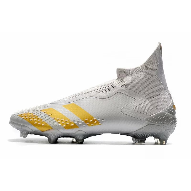 Botas de Fútbol Adidas Predator Mutator 20 FG Hombre Gris&Amarillo (#39~#45)