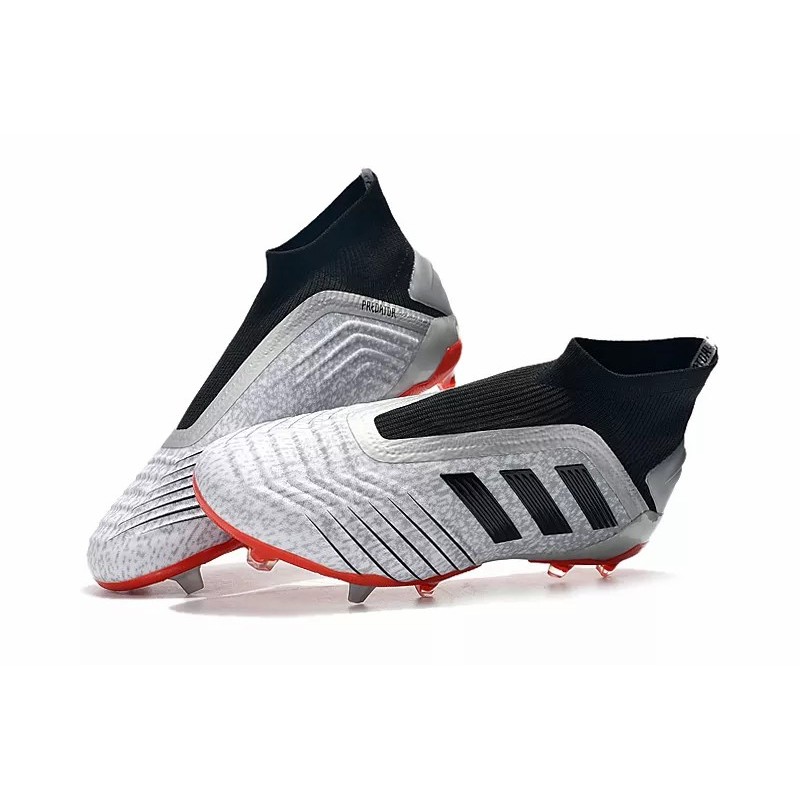 Botas de Fútbol Adidas Predator 19 FG Hombre Plateado (#39~#45)