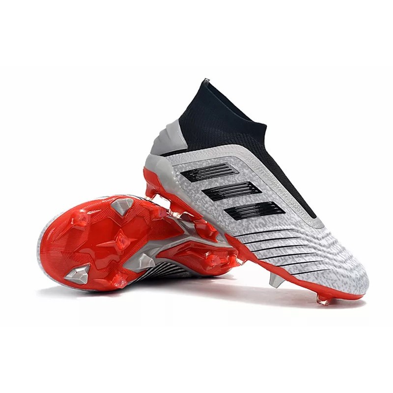 Botas de Fútbol Adidas Predator 19 FG Hombre Plateado (#39~#45)