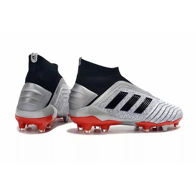 Botas de Fútbol Adidas Predator 19 FG Hombre Plateado (#39~#45)