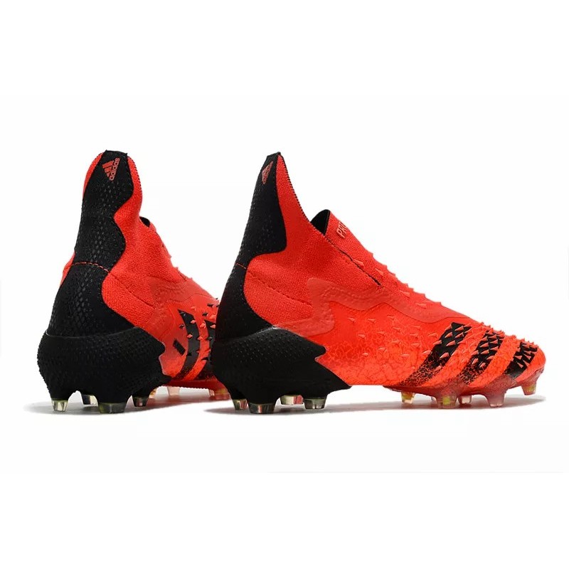 Botas de Fútbol Adidas Predator Freak FG Hombre Naranja&Negro (#39~#45)