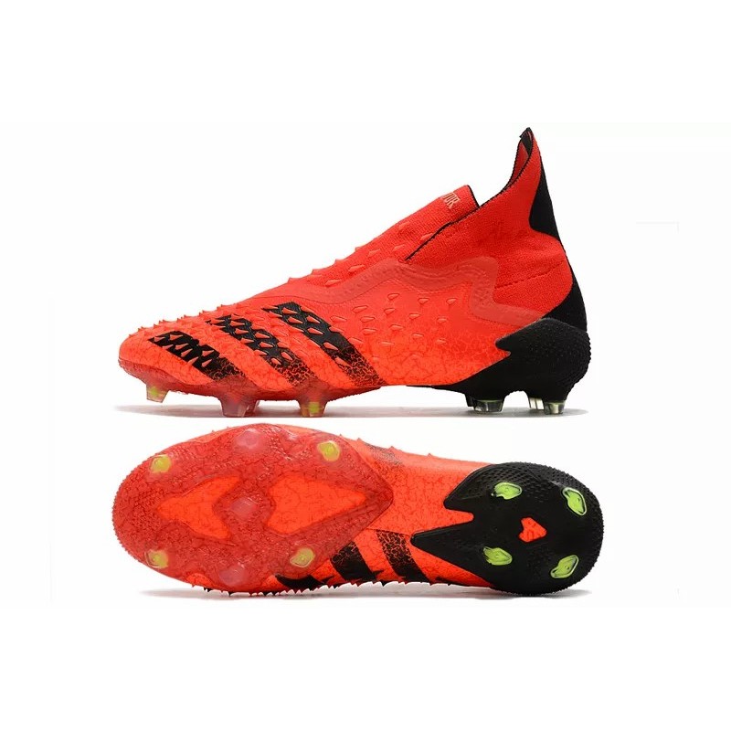 Botas de Fútbol Adidas Predator Freak FG Hombre Naranja&Negro (#39~#45)