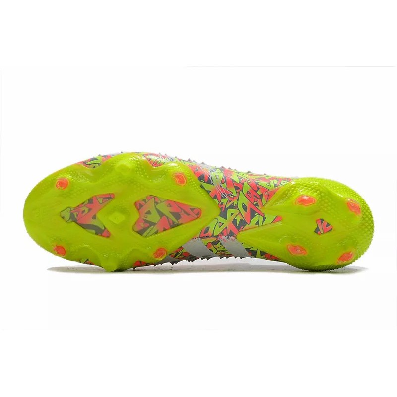 Botas de Fútbol Adidas Predator Freak.1 Bajo FG Hombre Gris&Amarillo (#39~#45)